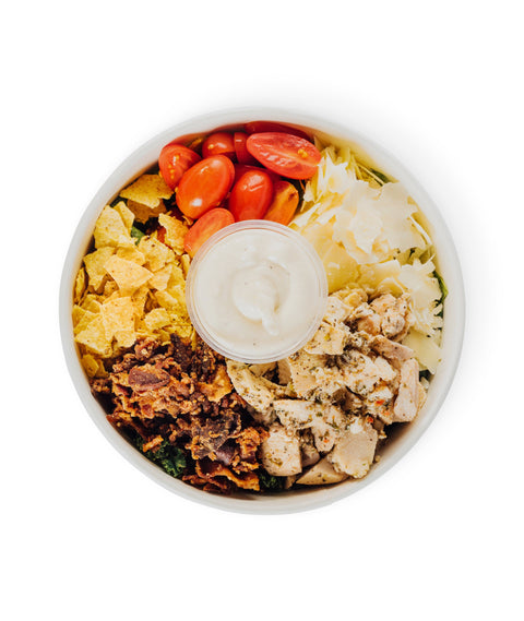 Kale Caesar Salad With Chicken