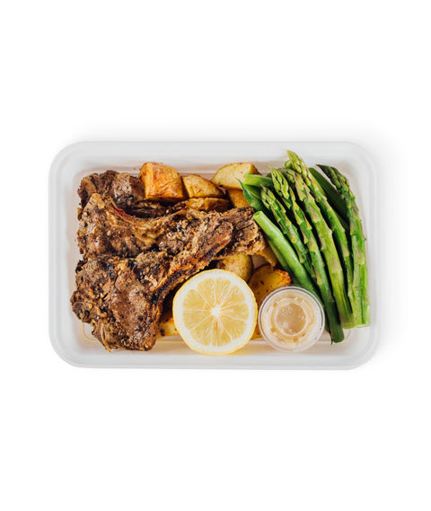 Côtelettes d'agneau style méditerranéen